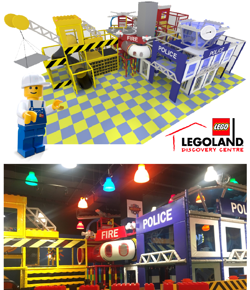 Legoland discovery centre playground in Australia