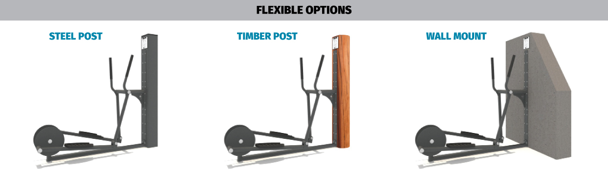 Flexible fitness options